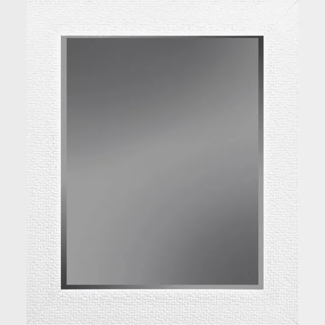 Ter Halle Spiegel met facet 44x44x2 Wit