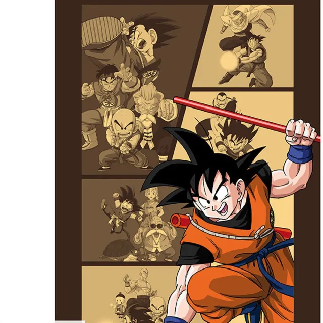 ABYSTYLE Poster Dragon Ball - Goku Retro 61x91,5cm Divers