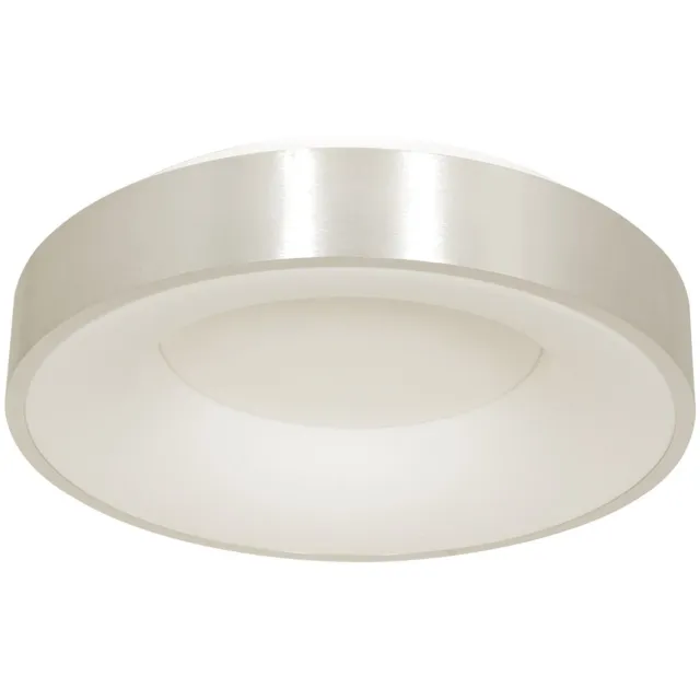 Steinhauer Plafonnier Ringlede 2563ZI Zilver Ø48cm - Modern design van metaal en kunststof voor binnen - Steinhauer