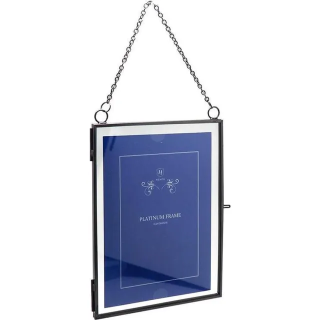 Henzo Fotolijst - Henzo - Platinum Vintage - Fotomaat 15x20 cm - Zwart