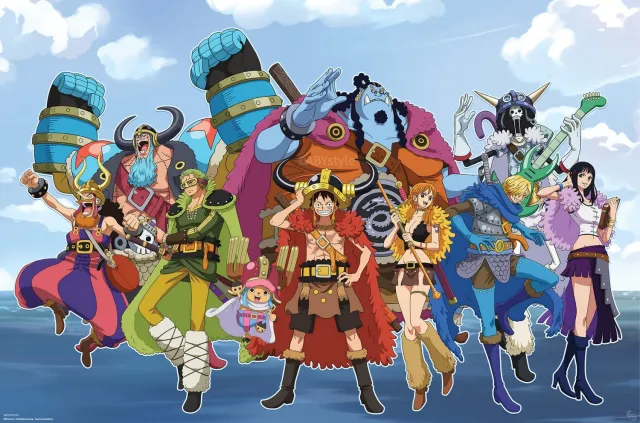 ABYSTYLE Poster One Piece - Elbaph 91,5x61cm Divers