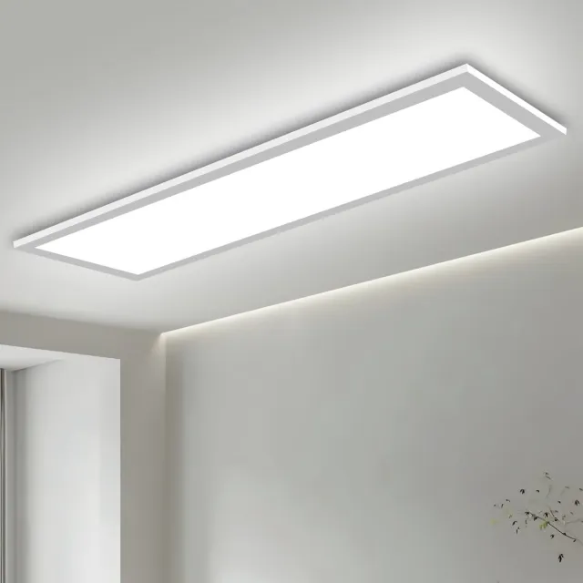 Oraymin LED Paneel 58x20cm-24W-3100LM-Plafondlamp-6500K-Daglicht-Wit-Ultra Dun
