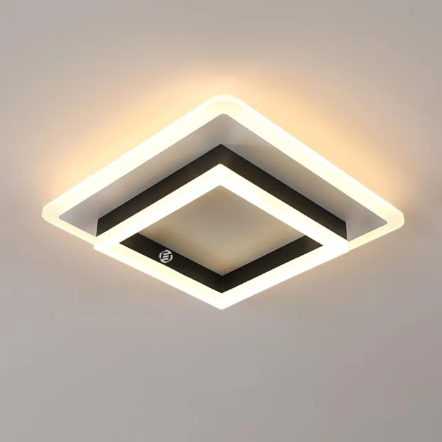 Equivera Plafonaire Lamp - Lamp - Plafond Lamp - Plafonnaire Lamp - Plafondlamp Zwart
