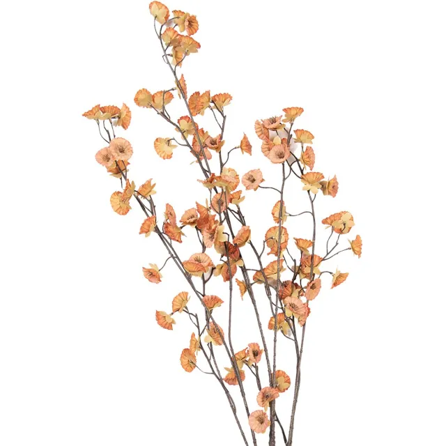 Clayre & Eef Kunstbloem 135 cm Oranje Kunststof