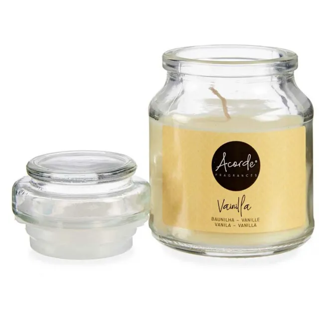 Acorde Geurkaars - Vanille - geel Beige
