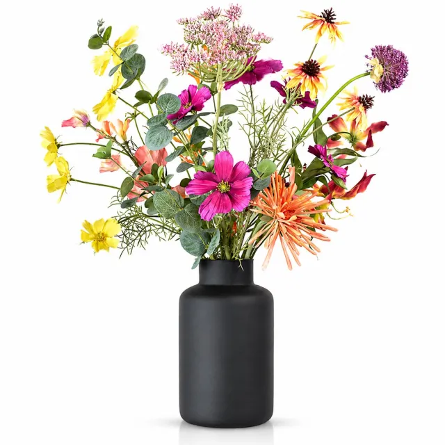 Natuurlijk Bloemen Kunstbloemen - Mixed Colors - Zijden boeket - 65 cm - Onderhoudsvrij Geel