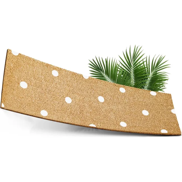 DailySupplies® Borstelmat Voor Buiten – Voetenveger Van Kokusrubber – Deurmat Binnen Antislip Bruin