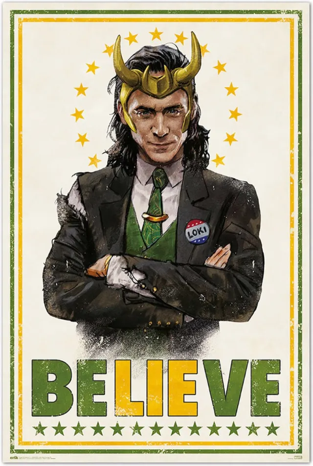 E+ Marvel Loki Believe - Maxi Poster Multi color