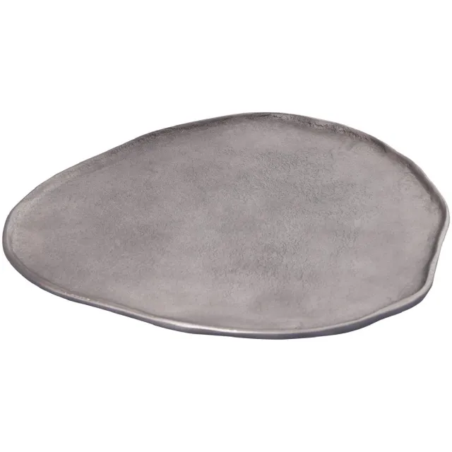 PTMD Dienblad Kora - Zilver - 36x30x1cm