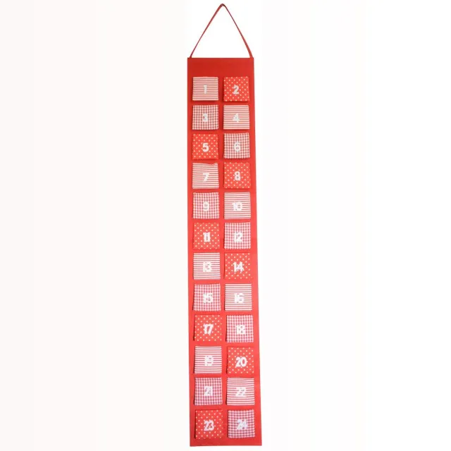 Riffelmacher & Weinberger Adventskalender Tower Rood-Wit 130cm