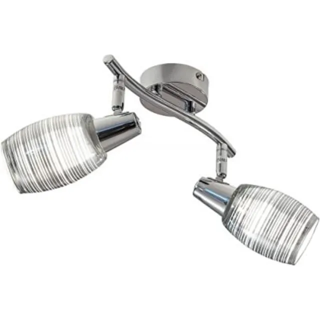 Nino Leuchten GmbH Nori - Nino Leuchten - Spot - Plafondlamp - Led - lichtbron inbegrepen chroom