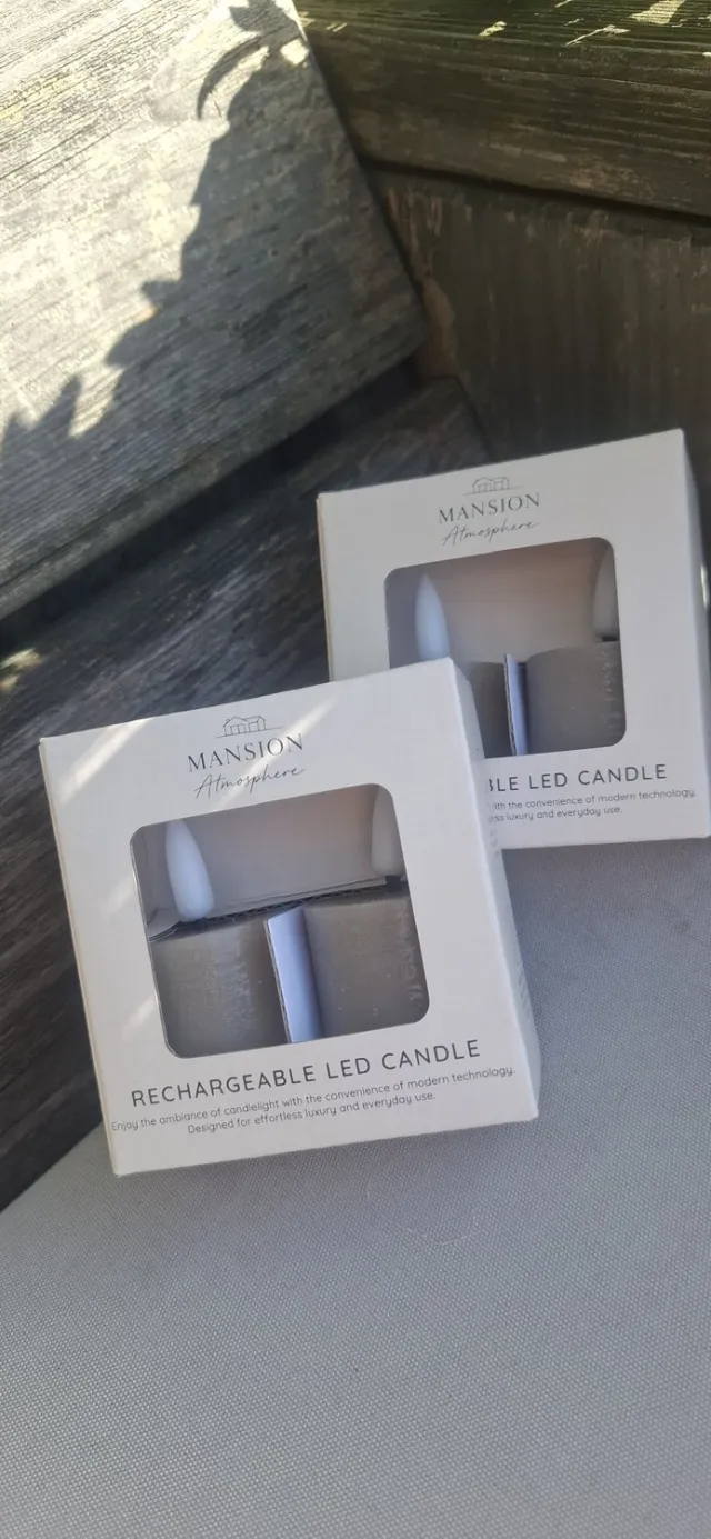 Mansion Atmosphere Thee lichtjes van Mansion Atmosphere Rustic Grey