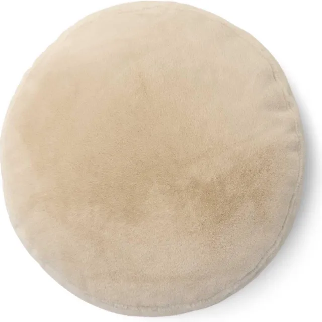 Essenza Mads Furry Sierkussen Oatmeal - Ø 45 cm