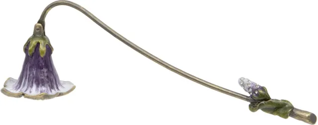 LO. Ornaments Metalen kaarsendover - Lelie paars
