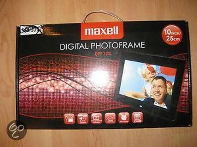 Maxell Foto DPF102 Zwart