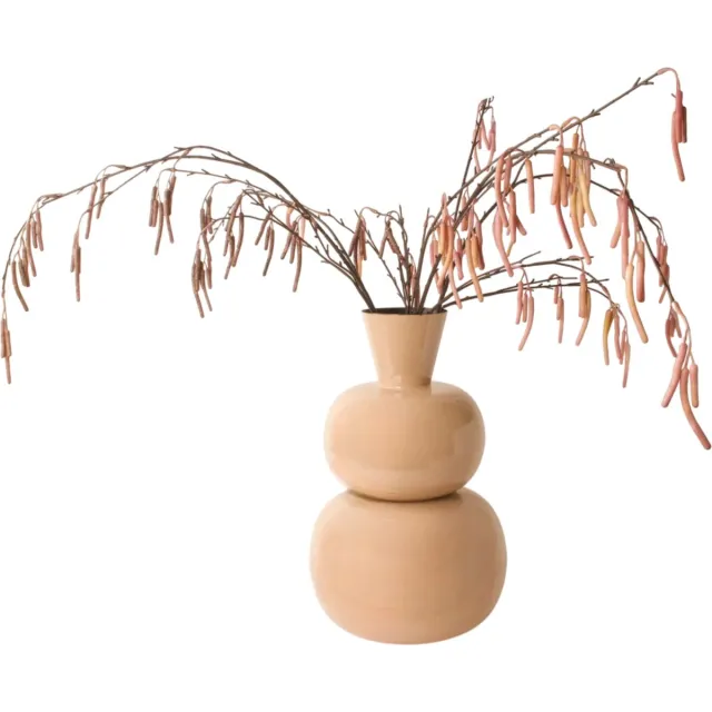 Winq Vaas Sereno Donker Beige 45cm-vaas beige-Grote vaas- Vaas voor bloemen