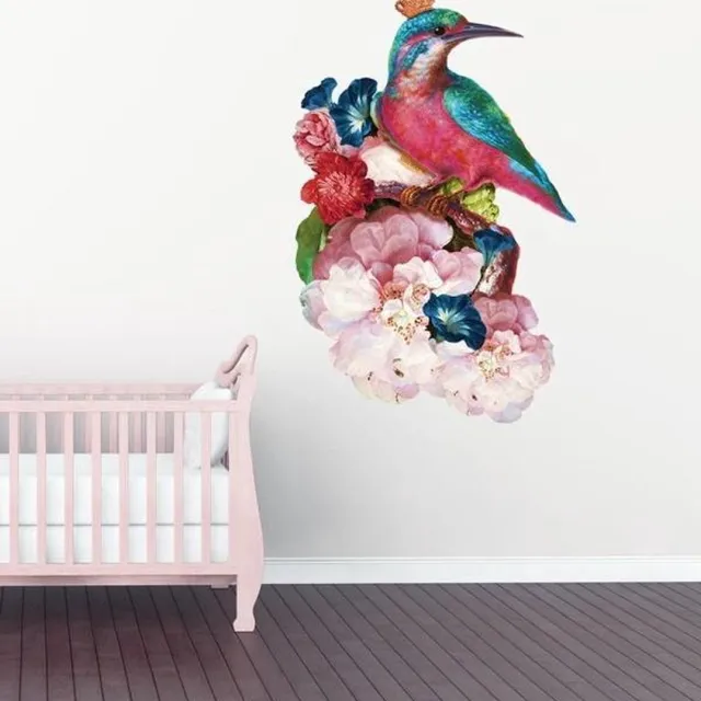 VAN IKKE Muursticker IJsvogel multi