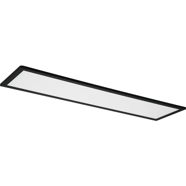 LEDVANCE LED plafondlamp zwart, 3-W, 17-LM, 3-65-K, 1-x25 cm, wandlamp dimbaar, RGB technologie, Smart+Planon, bedienbaar via app of stemassistent zoals Alexa of Google wit