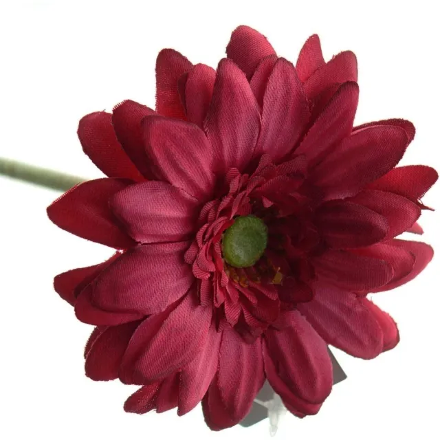 Deko Florale Gerbera Donkerroze Ø 7 cm Steellengte 46 cm - Kunstbloem