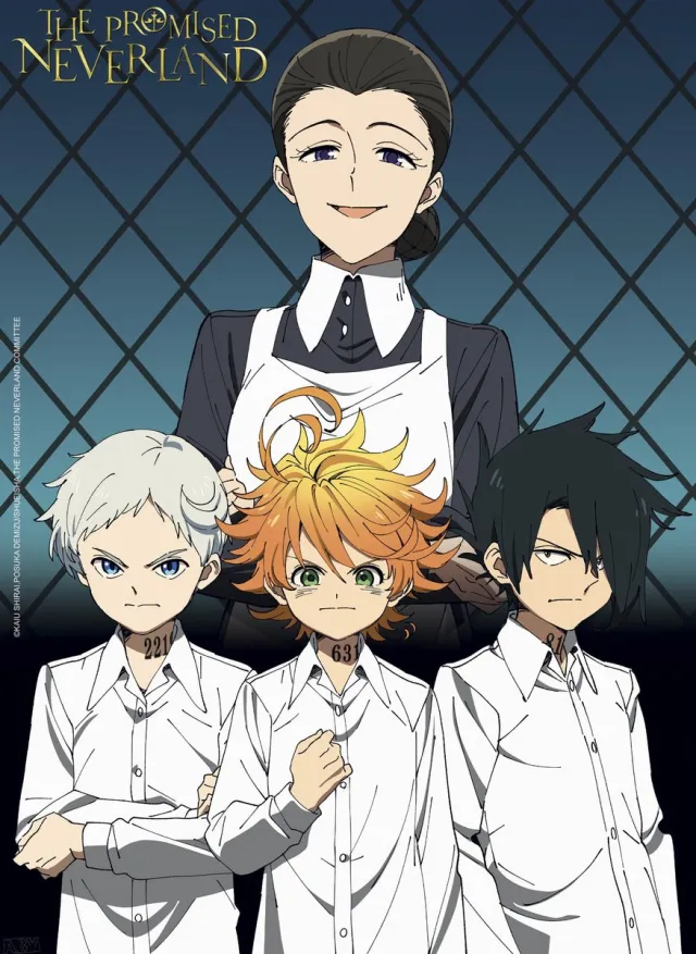 ABYSTYLE Poster The Promised Neverland - Mom and Orphans 38x52cm Divers
