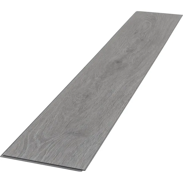 ml-design Deluxe PVC-vloer click vinyl planken 122x18 cm windswell hickory eiken bruin houtlook 4,2 mm dikte 7,7m²/35 planken slipbestendig waterbestendig eenvoudige installatie laminaat planken natuurlijk houteffect belastingsklasse 34