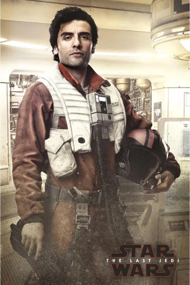 Grupo Erik MAXI POSTER STAR WARS VIII POE BATTLE READY 61 X 91.50 CM
