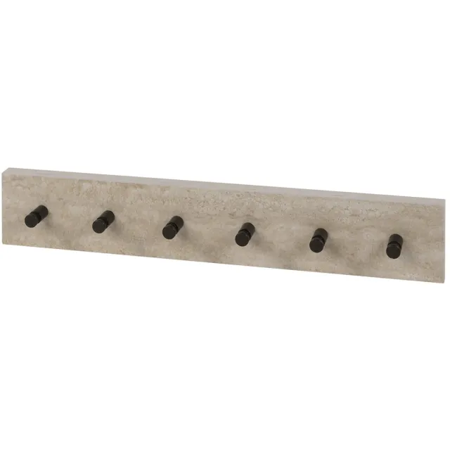Giga Living Kapstok Travino - Travertin Keramiek - 60x10x10cm