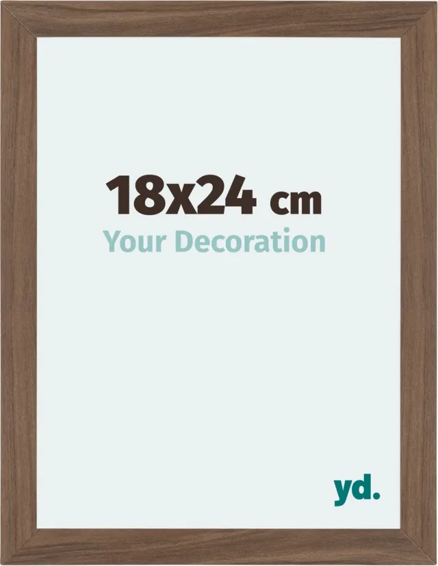 yd. Your Decoration - Fotolijst 18x24 cm - MDF - Walnoot Donker - Mura
