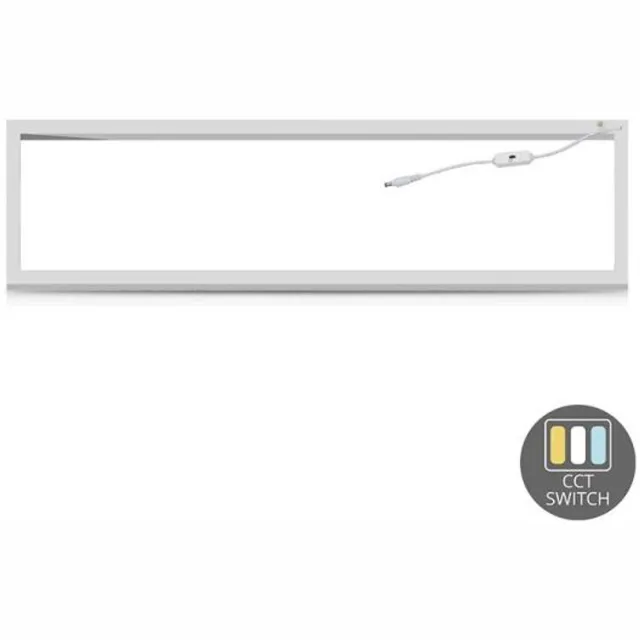 HLT Led paneel 120x30 cm 32 W cct switch