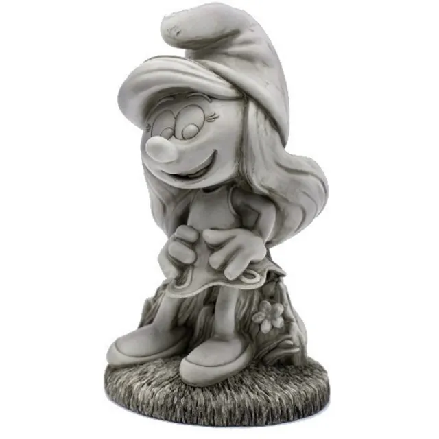 Vidroflor Smurfin tuinbeeld vidroflor kunsthars Grijs