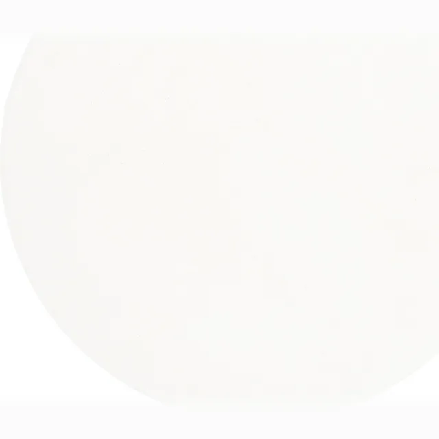 Snapstyle Vloerkleed Hoogpolig luxe velours Touch rond creme