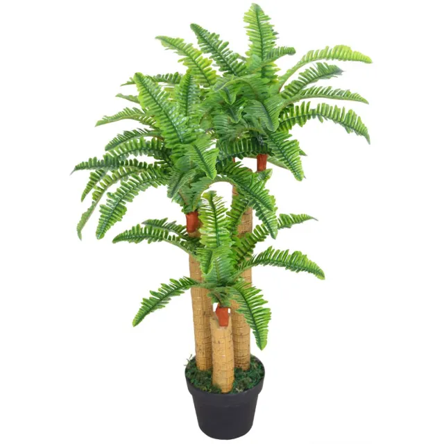 Decovego Kunstmatige Valse Boomvaren Plant Decoratie Bininnen 95cm DECOVEGO