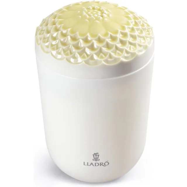 Lladro Echoes of Nature geurkaars - Tropical Blossoms Witte