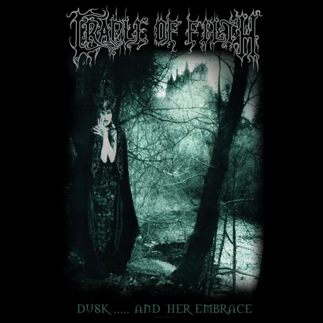Rock Off Cradle Of Filth Textiel Poster Flag Dusk And Her Embrace Multicolours