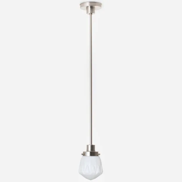 Coloured by Art Hanglamp Rocket 20's Matnikkel - Art Deco Trade