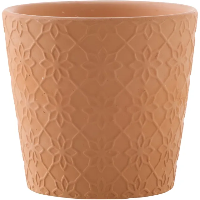 J-Line kaars - Citronella - keramiek - beige