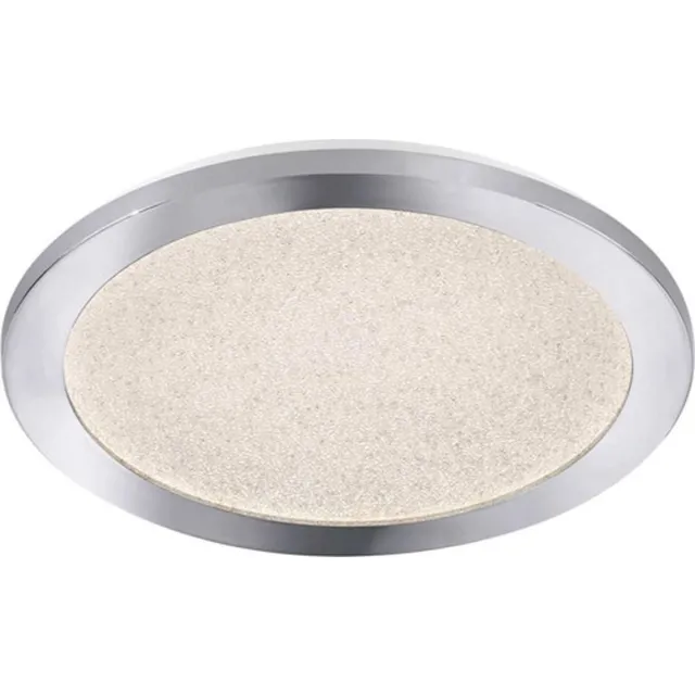 Wofi Plafondlamp Peggy LED 30x3 cm matnikkel Zilver