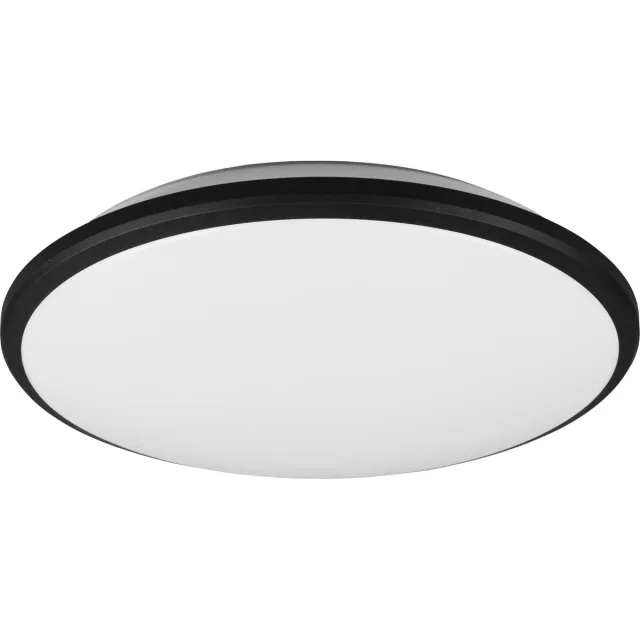 RL LIVE YOUR LIGHT REALITY LIMBUS - Plafondlamp - Zwart mat - incl. 1x SMD 20,5 W - Voetschakelaar