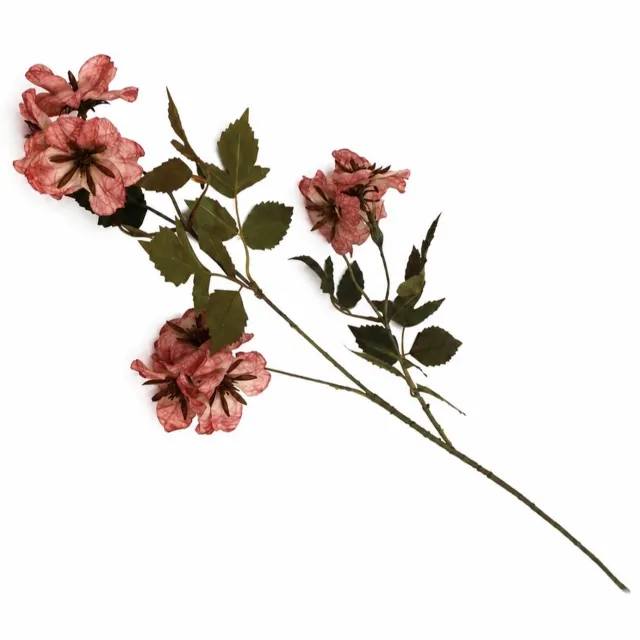 homebound by ky Kunstbloem Gardenia 82cm roze