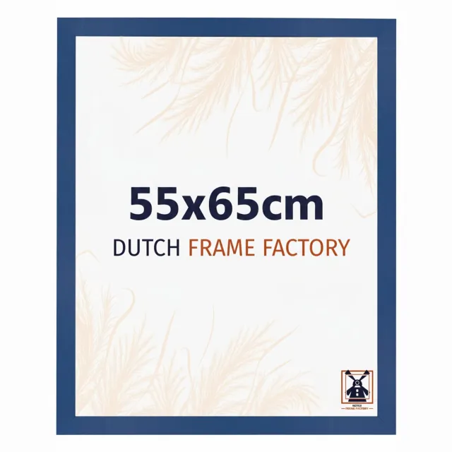 Dutch Frame Factory Fotolijst 55x65 cm - MDF - Donkerblauw - Benno