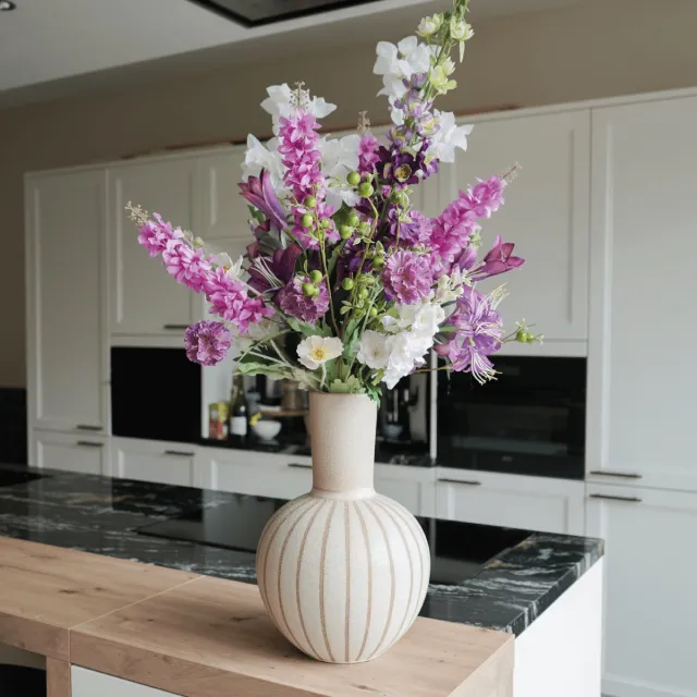Silk Flowers Zijden boeket Lush Lilas Groen