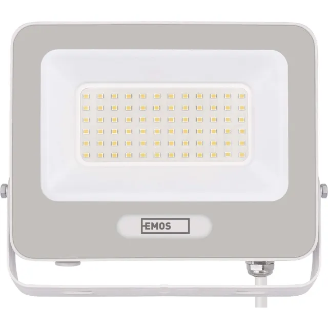 Emos GLARO LED-schijnwerper 50 W, wit, IP65, 5000 lm, neutraal wit, ZS2244W