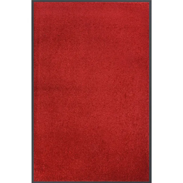 vidaXL Deurmat 80x120 cm rood