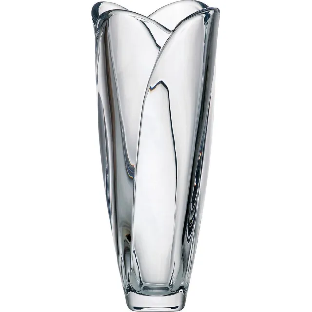 Crystalite Bohemia Kristallen vaas Globus 30,5cm hoog Doorzichtig