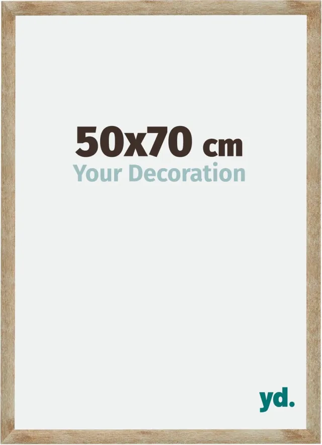 yd. Your Decoration - Fotolijst 50x70 cm - MDF - Goud - Catania