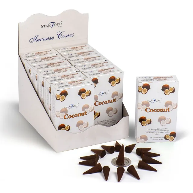 Ancient Wisdom Coconut Incense Cones