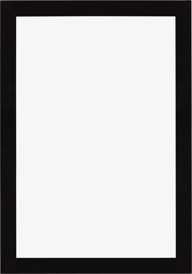 Dutch Frame Factory Fotolijst 61x91,5 cm - MDF - Zwart Hoogglans - Marseille