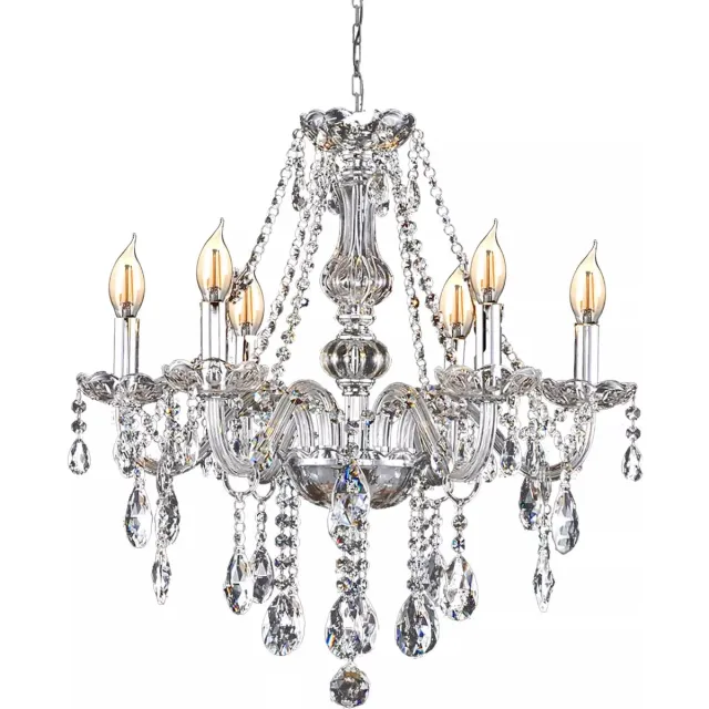 TooLight Kristallen kroonluchter - luxueus design - 67,5 x 62 cm - chroomafwerking