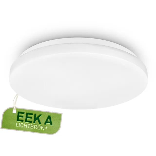 Briloner Elipso - LED Plafonniere - plafondlamp - neutral wit licht - EEK A lichtbron* - Ø29 x 6 cm