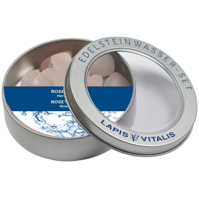 BERK Waterstenen Rozenkwarts Zwart
